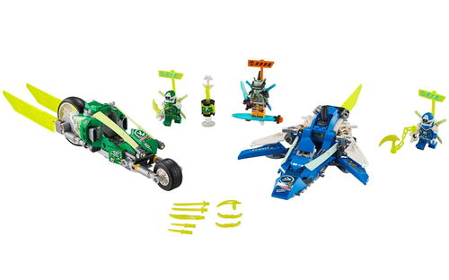 乐高 LEGO 71709 幻影忍者 杰和劳埃德的竞速赛车 2020速拼评测