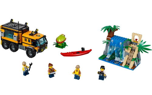 乐高 LEGO 60160 城市系列 丛林移动实验室 2017速拼评测