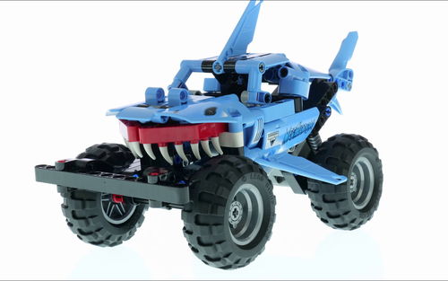 [4K]乐高科技  Monster Jam Megalodon 42134 速拼