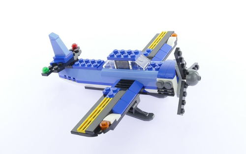 乐高 LEGO 31049 创意百变3合1 单引擎飞机 2016速拼评测