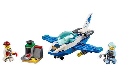 乐高 LEGO 60206 城市系列 空中特警喷气机巡逻 2019速拼评测