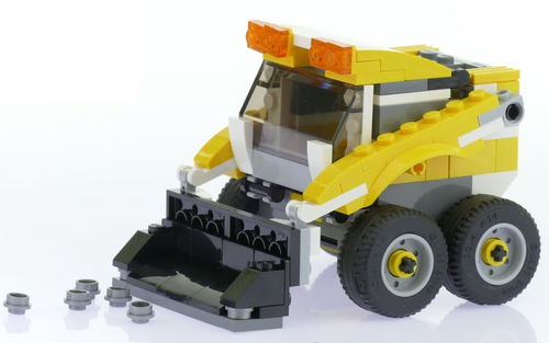 乐高 LEGO 31046 创意百变3合1 滑移装载车 2016速拼评测