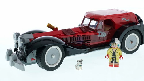 乐高迪士尼 101忠狗 Cruella De Vil s Car 43277 速拼