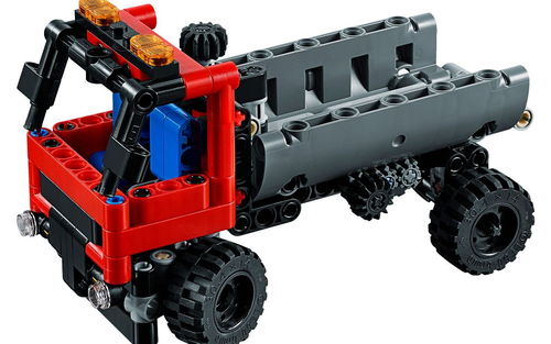 乐高 LEGO 42084 科技机械组 吊勾式装载卡车 2018速拼评测