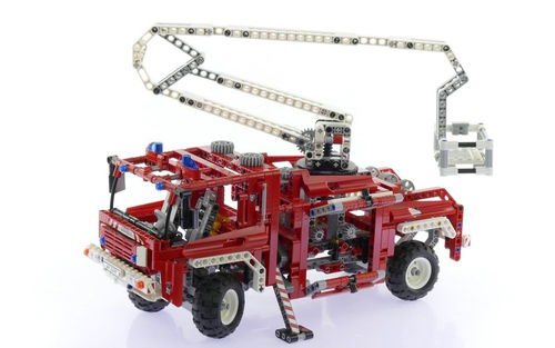 乐高 LEGO 8289 科技机械组 消防车 2006速拼评测