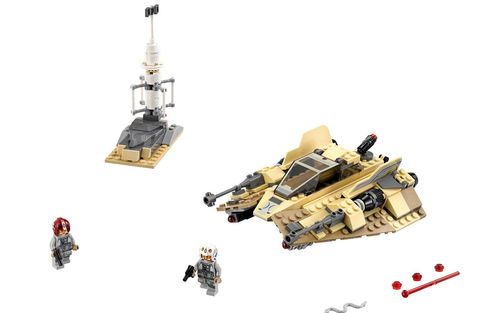 乐高 LEGO 75204 星球大战 陆上飞艇 2018速拼评测