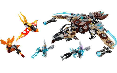 乐高 LEGO 70228 Chima 气功传奇 风行鹫的攻击战斗机 2015速拼评测