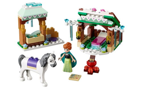 乐高 LEGO 41147 迪士尼公主 冰雪奇缘 安娜的冰雪冒险 速拼评测