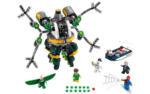 乐高 LEGO 76059 超级英雄 蜘蛛侠章鱼博士之战 2016速拼评测
