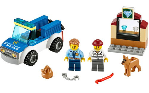 乐高 LEGO 60241 城市系列 警犬队 2020速拼评测