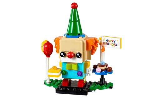 乐高 LEGO 40348 方头仔 生日小丑 2017速拼评测