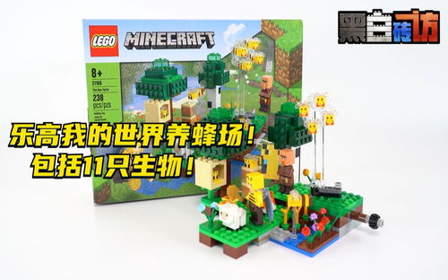 【黑白】乐高我的世界21165养蜂场！11只生物？