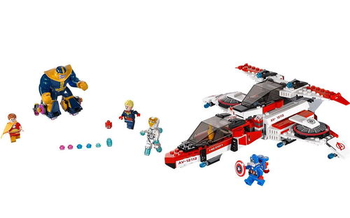 乐高 LEGO 76049 超级英雄 复仇者联盟钢铁侠美国队长灭霸太空追击惊奇队长 2016速拼评测