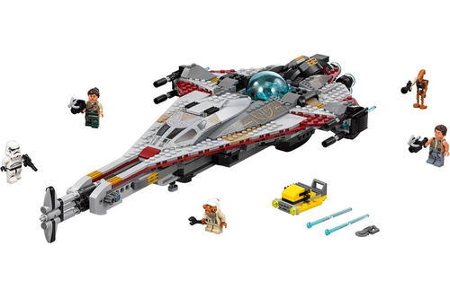 乐高 LEGO 75186 星球大战 矢锋战机 2017速拼评测