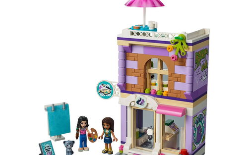 乐高 LEGO 41365 好朋友 艾玛的艺术工作室 2019速拼评测