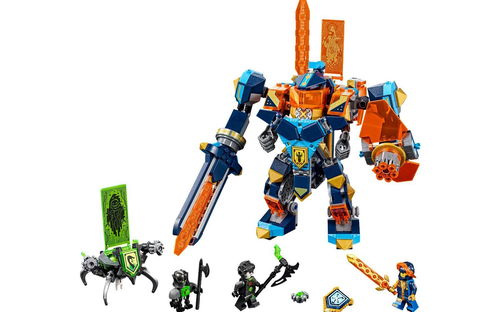 乐高 LEGO 72004 未来骑士团 高科技魔法机甲战神 速拼评测