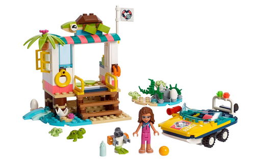 乐高 LEGO 41376 好朋友 海龟宝宝救援队 2019速拼评测
