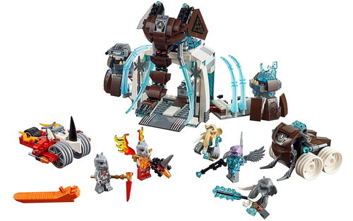 乐高 LEGO 70226 Chima 气功传奇 猛犸象冰王座攻城车 2015速拼评测
