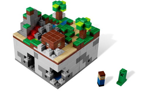 乐高 LEGO 21102 IDEAS系列 我的世界 2012速拼评测