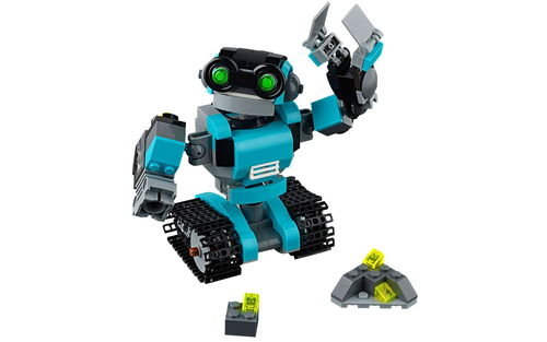 乐高 LEGO 31062 创意百变3合1 机器人探险家 2017速拼评测