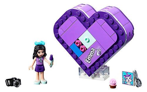 乐高 LEGO 41355 好朋友 艾玛的爱心藏宝盒 2019速拼评测
