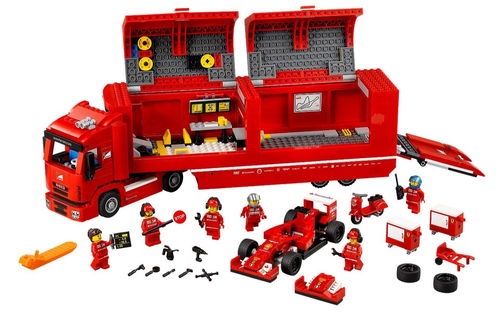 乐高 LEGO 75913 Speed 超级赛车系列 F14T和Scuderia法拉利卡车 2015速拼评测