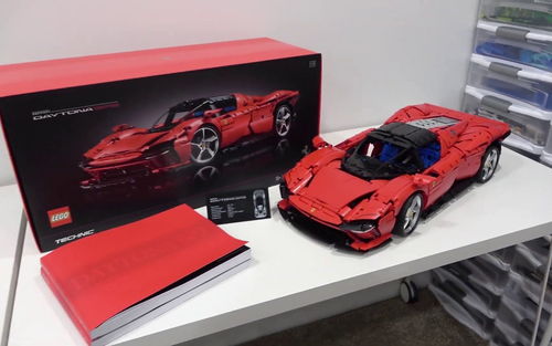 乐高科技 法拉利 Ferrari Daytona SP3 42143 开箱速拼