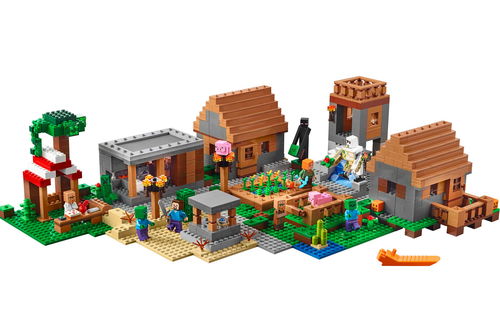 乐高 LEGO 21128 Minecraft 我的世界 豪华村庄农场 速拼评测