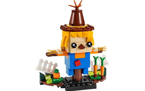 乐高 LEGO 40352 方头仔 感恩节稻草人  2019速拼评测