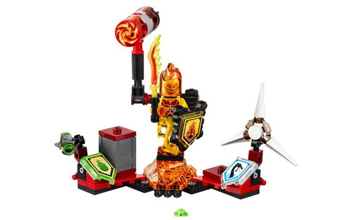乐高 LEGO 70339 未来骑士团 终极火焰魔 2016速拼评测