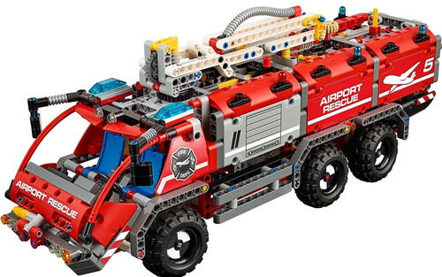 乐高 LEGO 42068 科技机械组 机场救援消防车 2017速拼评测