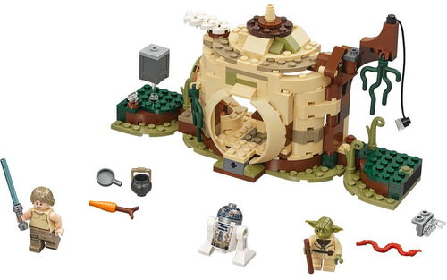 乐高 LEGO 75208 星球大战 尤达大师的小屋 2018速拼评测