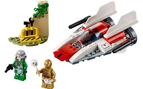 乐高 LEGO 75247 星球大战 叛军A翼星际战斗机 2019速拼评测