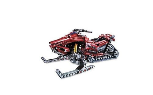 乐高 LEGO 8272 科技机械组 雪地摩托 2007速拼评测