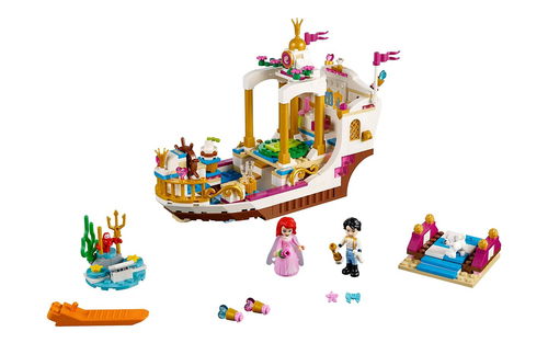 乐高 LEGO 41153 迪士尼公主 美人鱼爱丽儿的皇家庆典船 速拼评测