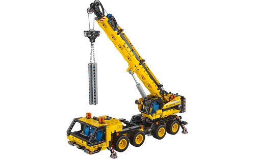 乐高 LEGO 42108 科技机械组 移动起重机 2020速拼评测