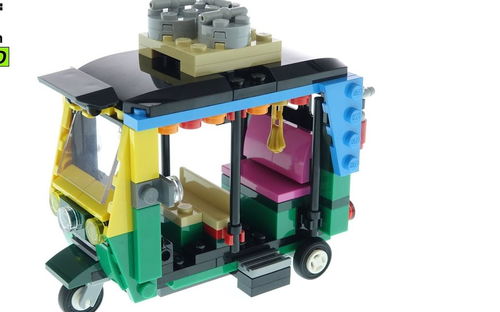 乐高 LEGO 40469创意百变 嘟嘟车 tutu车 2021速拼评测