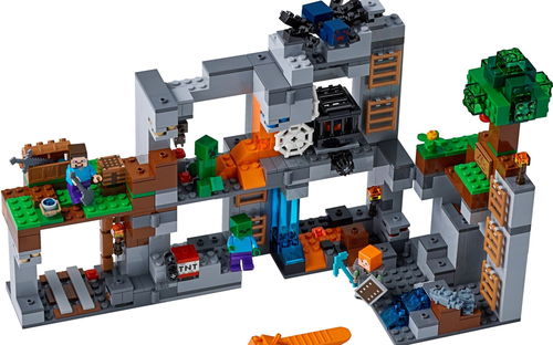 乐高 LEGO 21147 Minecraft 我的世界 岩底大冒险 2018速拼评测