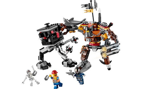 乐高 LEGO 70807 乐高大电影 金属大胡子的决斗 2013速拼评测
