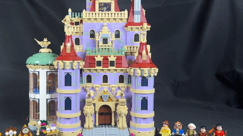 乐高迪士尼美女与野兽城堡 Beauty and the Beast Castle 43263 评测