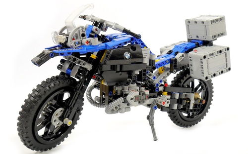 乐高 LEGO 42063 科技机械组 宝马越野摩托车R1200 2017速拼评测