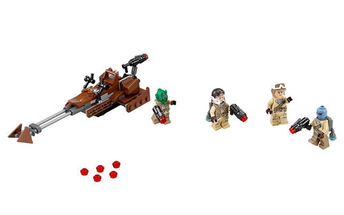乐高 LEGO 75133 星球大战 义军战斗套装 2016速拼评测