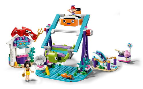 乐高 LEGO 41337 好朋友 游乐场奇趣海龟翻转车 2019速拼评测