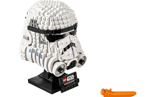 乐高 LEGO 75276 星球大战 暴风兵头像雕塑 2020速拼评测