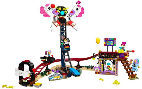 乐高 LEGO 70432 Hidden Side 捉鬼大师 幽灵集市 2020速拼评测