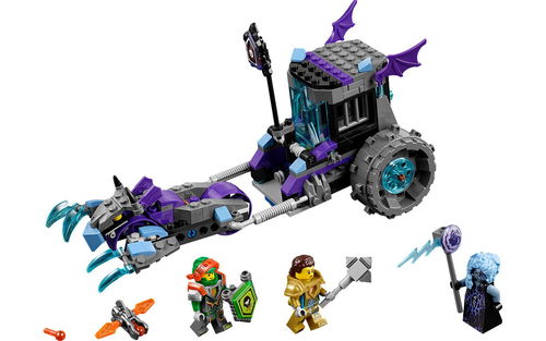 乐高 LEGO 70349 未来骑士团 雷电女巫监狱战车 速拼评测