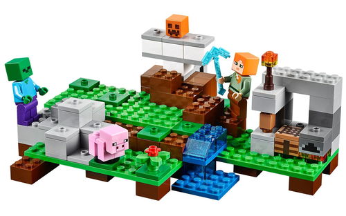 乐高 LEGO 21123 Minecraft 我的世界 铁傀儡 速拼评测