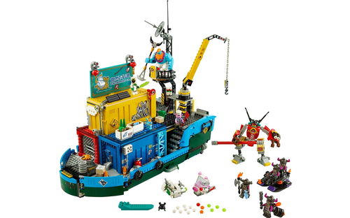 乐高 LEGO 80013 悟空小侠 万能海上基地 速拼评测