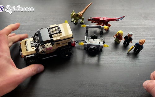 乐高侏罗纪世界  Pyroraptor & Dilophosaurus transport 76951 速拼