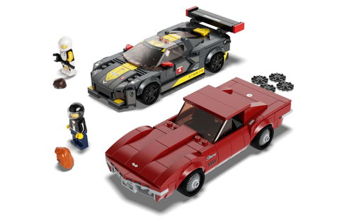 乐高 LEGO Speed超级赛车76903 雪佛兰 Corvette C8.R跑车 2021速拼评测